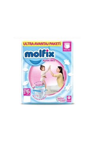 Molfix Külot Bebek Bezi 6 Numara Extra Large Ultra Fırsat Paketi 58 Adet