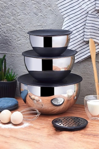 Remetta Nora 8 Prç. Rendeli Kariştirma Kabi Çok Renkli