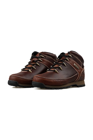Timberland Euro Sprint Mid Lace Up Boot Erkek Outdoor Botu Tb0a2k84eıu1 Kahverengi Kahverengi