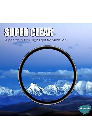 Huawei Watch Gt5 46mm Tam Kaplayan Temperli Cam Full Ekran Koruyucu Siyah Watch Gt5 46mm İle Uyumlu Ekran Koruyucu - Si