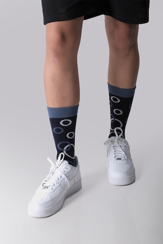 Çember Desenli Erkek Çorap-1797 Çok Renkli