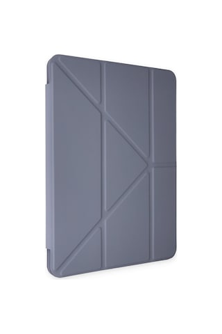 Apple iPad Uyumlu Air 4 10.9 Kılıf Kalemlikli Mars Tablet Kılıfı - Lavender Diğer