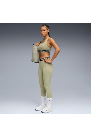 Puma 4keeps Elastıc Bra - P Kadın Yetişkin Sporcu Sütyeni Haki