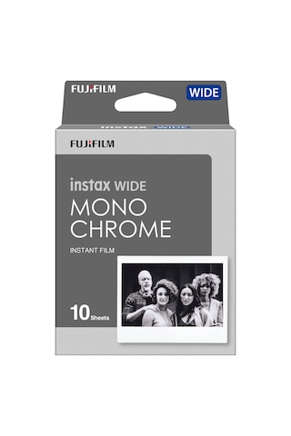 Instax Wide Monochrome 10'lu Özel Film