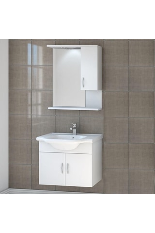 Denko Akyazı 65 Cm Mdf Banyo Dolabı Takımı Çok Renkli