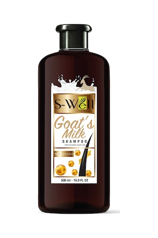 S-Well Hair Keçi Sütü Saç Bakım Şampuanı 500 ML