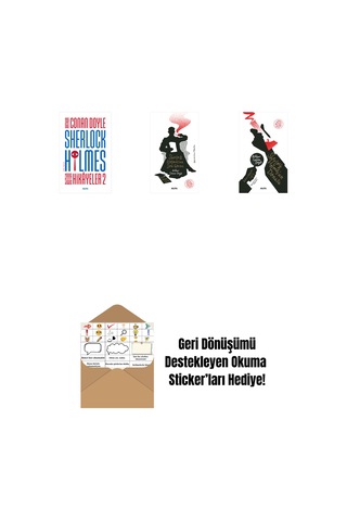 Sherlock Holmes - Bütün Hikayeler 2 + Sherlock Holmes'un Son Görevi + Sherlock Holmes'un Dönüşü + Okuma Sticker'ları