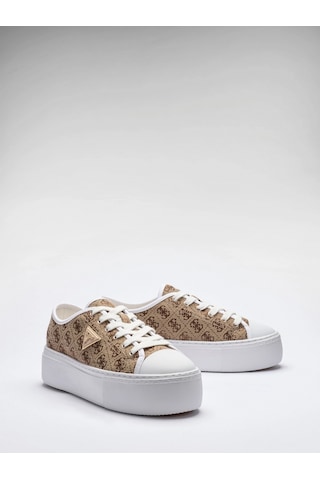Guess Joezi4 Kadın Kahverengi Sneaker Fljjz4fal12-beıbr