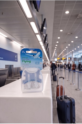 Swedsafe Flying Kulak Tıkacı, M/l Boyut, Basınç Dengeleyici, Uçuş Ve Seyahat İçin, Konforlu Kullanım