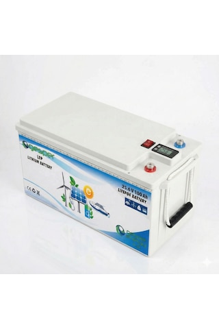 Gesper 25.6 V 100 Ah Lifepo₄ Lityum Akü