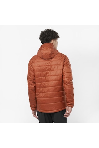 Salomon Outlıne Hooded Erkek Outdoor Montu Bossa Nova Lc2121900 Kırmızı