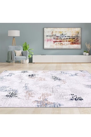 Çam Halı Crea Plus Cosmos 7632a Modern Desenli Makine Halısı