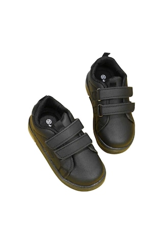 Nisex Sneaker Esnek Rahat Çocuk Spor Ayakkabı Tam Kalıp Ortopedik Siyah Pepe