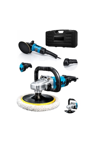 Bakır Sargı Devir Ayarlı Polisaj Makinesi 2000 Watt 180mm