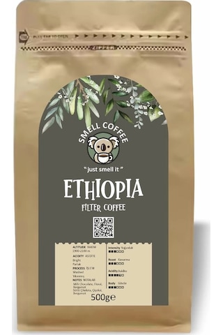 Smell Coffee Ethiopia Filtre Kahve 500 G