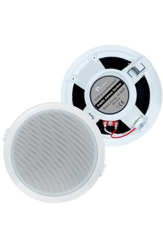2 Adet 13 Cm Tavan Alçıpan Trafosuz Hoparlör 10w