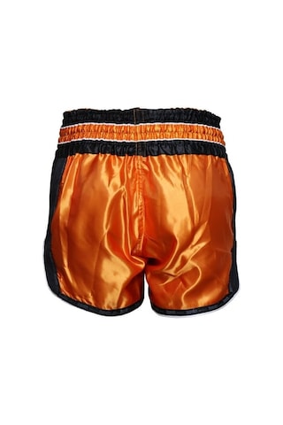 Muay Thai Şortu Retro Neo Turuncu Mt3075