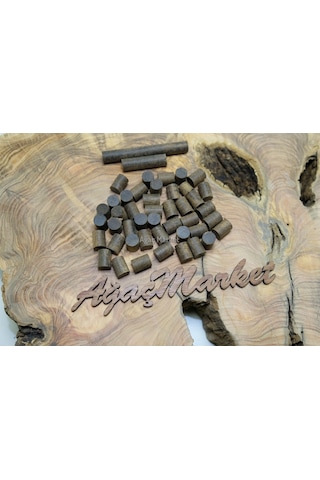 Lead Wood Kurşun Ağacı Tesbihlik Yuvarlanmış Hazır Paket