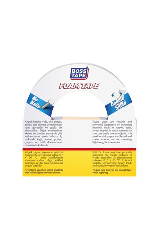 5 Kg Çift Taraflı Köpük Aksesuar Montaj Bandı 48 MMx10m