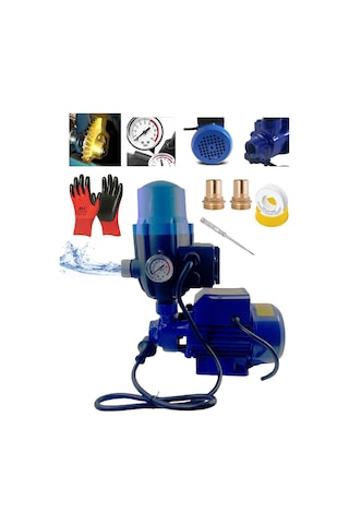 Deko Metal Dişli Otomatik Sistem Su Motoru + Rakor Takımı