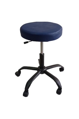 Tabure Siyah Metal Ayaklı Elden Hidrolikli