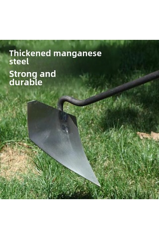 Kosona Çelik Üçgen Çapa - Toprak Gevşetme, Sulama Kanalı Açma, Tohum Ekimi İçin Dayanıklı Tarım Aracı 1 Adet