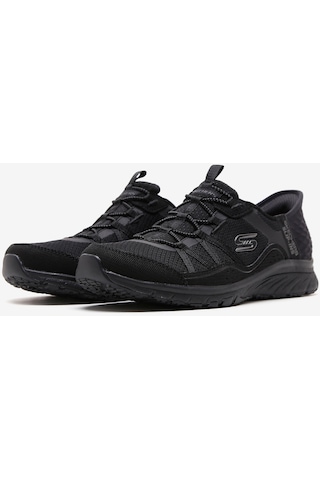 Skechers Gratis Sport - Slip-Ins Kadın Siyah Spor Ayakkabı 104288 Bbk Siyah