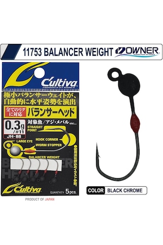 Owner Cultiva 11753 Balancer Jighead 0.4 Gr