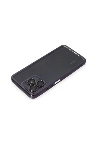 Newface Realme C53 Kılıf Razer Lensli Silikon - Mor Belirtilmemiş