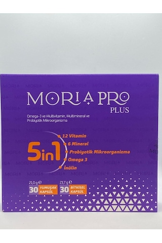 Moria Pro Plus 5 İn 1 Multivitamin Tablet