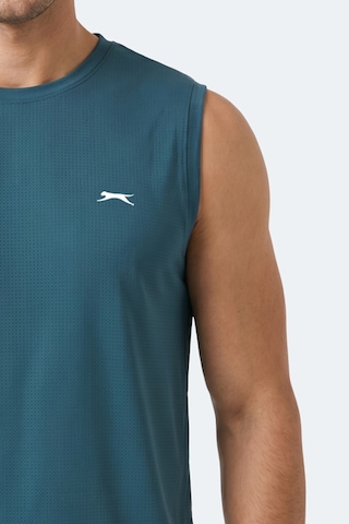 Slazenger Herofıt Erkek Kolsuz Petrol Atlet