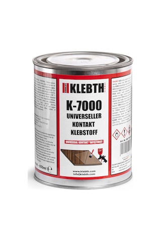Klebth K-7000 Universal Kontakt Tutkal 650 ML Klebth K-7000 Universal Kontakt Tutkal 650 ML