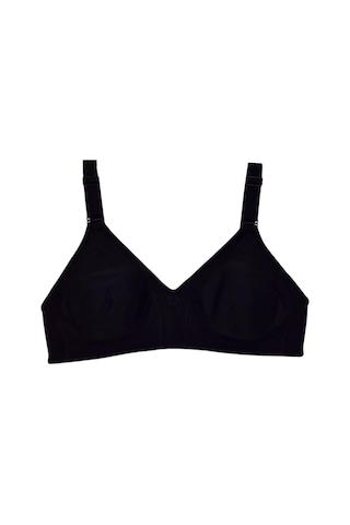 Aysemin Kadın Toparlayıcı Desteksiz C Cup Sütyen Bgl-st04731 siyah