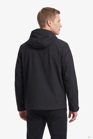Nautica Erkek Kapüşonlu Su Geçirmez Siyah Mont-24792