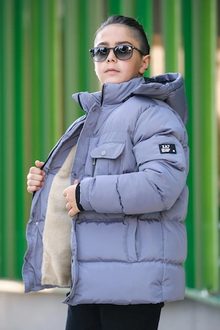 Erkek Çocuk Şişme Mont Km.0041 Gri