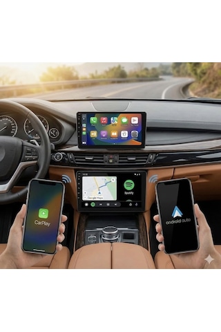 Volkswagen Caravelle 2015-2018 Android Multimedya 9 İnç 4+64gb Carplay Android Auto Oem 7"
