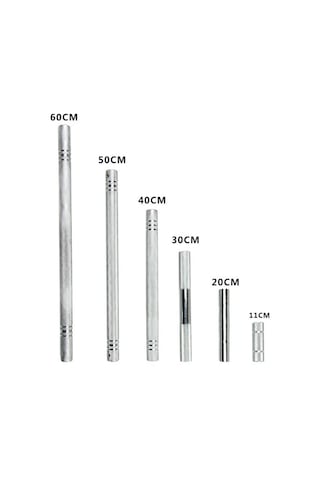 Dolıty 1 '' Dambıl Uzatma Çubuğu Çubuk Konnektörü Halter 40cm