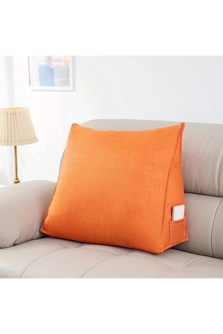 Trendooze Sunshine022 1 Adet Sky Blue S Boyut Ergonomik Kama Yastık Okuma Cep Dekor Bulut Mavisi Gök Mavisi