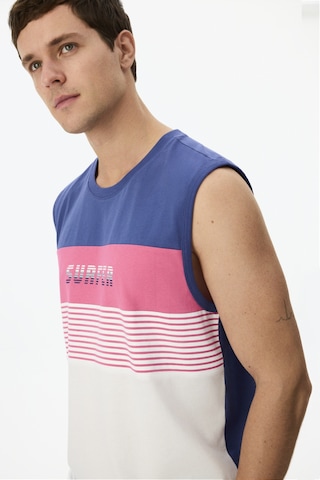 Penti Erkek Renkli White Surf Pijama Takımı