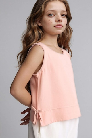 Defacto Çizgili Bluz Kız Çocuk H1210a826smbr74 Pembe-br74