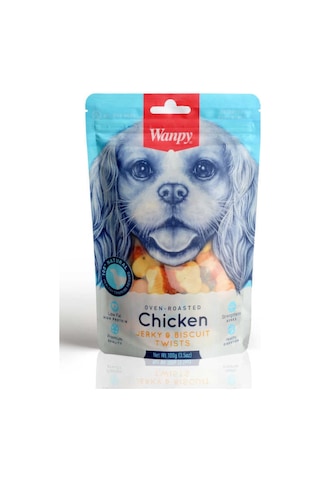 Wanpy BA-04H Bisküvi Üzeri Tavuk Sargılı Köpek Ödülü 100 G