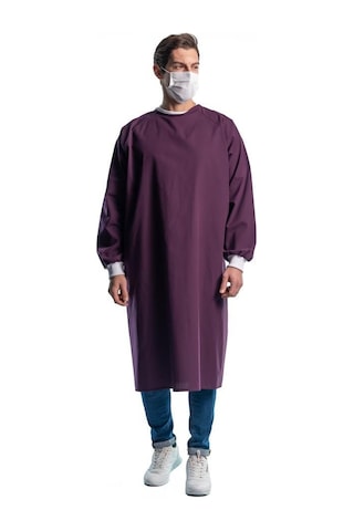 Şensel, Cerrahi Önlük, Bordo -141E1315- Yıkanabilir-Doktor