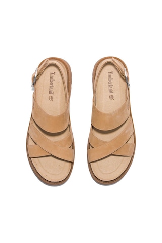 Timberland Clairemont Way Backstrap Sandalet Kadın Ayakkabısı Tb0a61t4en31 Bej