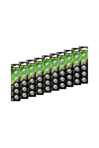 GP CR2032 3V Lityum Blister Düğme Pil 5 x 10'lu