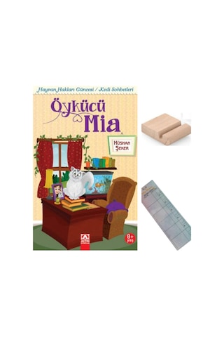 Öykücü Mia 1 / Hayvan Hakları Güncesi / Kedi Sohbetleri / Hüsnan Şeker / 3. Sınıf / 8-9 Yaş Hikaye