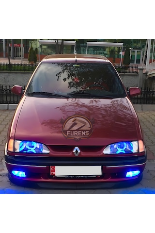 Renault 19 Europa 1994-2001 Uyumlu H Lip Esnek Ön Lip 2 Parça Karlık Ön Ek Tampon Altı Dill