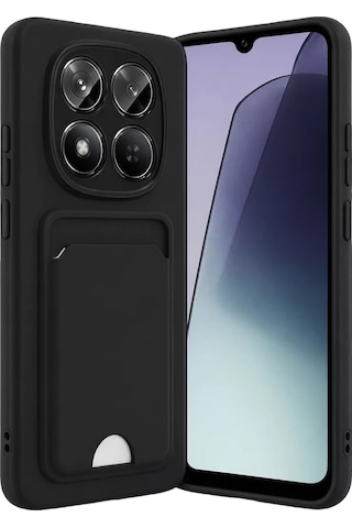 Newface Xiaomi Redmi Note 15 Pro 4g Kelvin Kartvizitli Silikon - Siyah