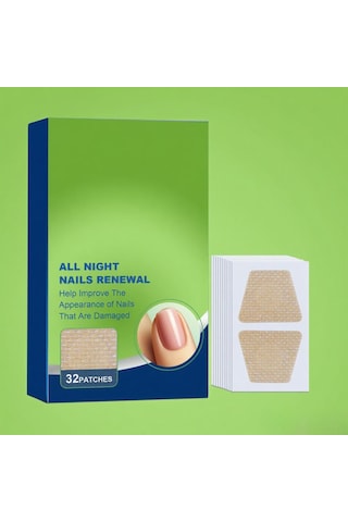 Geekyou 32 Adet Tırnak Mantar İyileştirici Yama - Glyserin Ve Çay Ağacı Yağı İçeren Tırnak Onarım Bandı