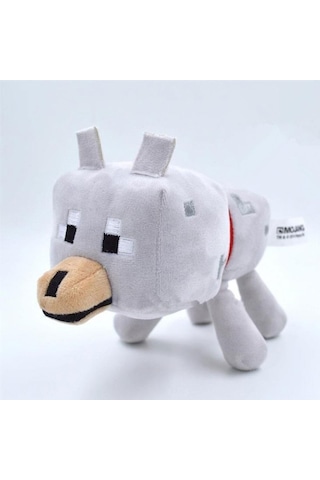 Minecraft 22 Cm Peluş Wolf (Kurt Karakter)