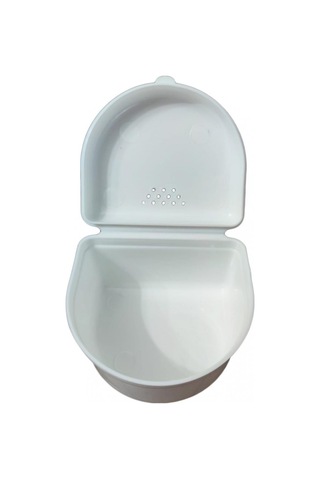 River World Saklama Kabı Protez Dişler İçin Çok Renkli